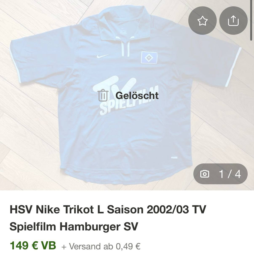 Nike Hamburger SV 2001-03
